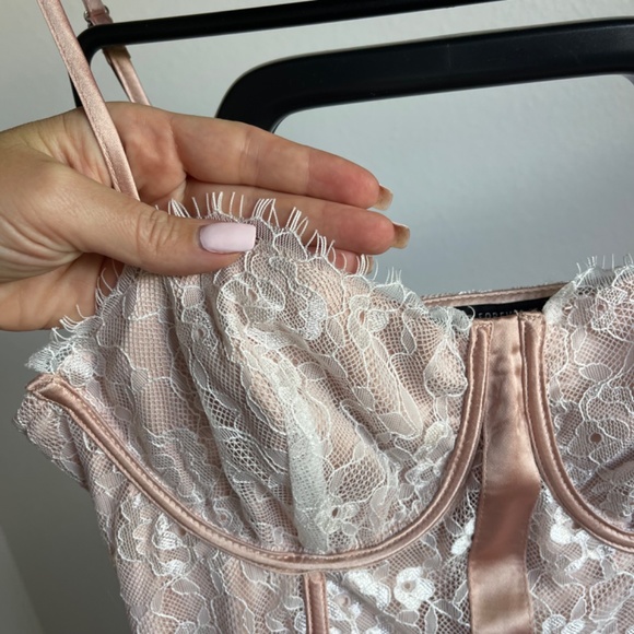 Forever 21 Bustier Satin Slip Midi Dress - Picture 5 of 12